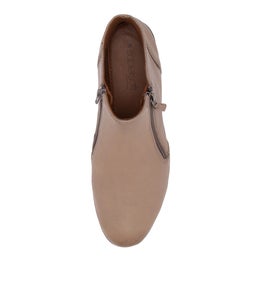 FALLENN SU DK STONE BLACK SOLE LEATHER
