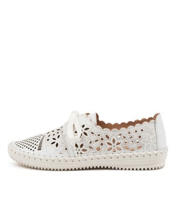 WALLIS SU WHITE LEATHER