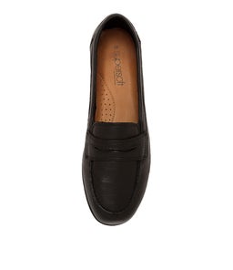 PUNIS SU BLACK BLACK SOLE LEATHER