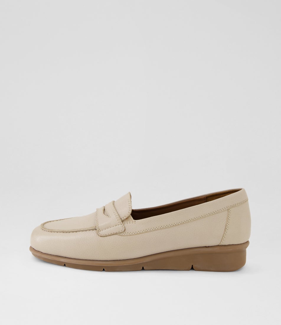 Punis Almond Leather Loafers