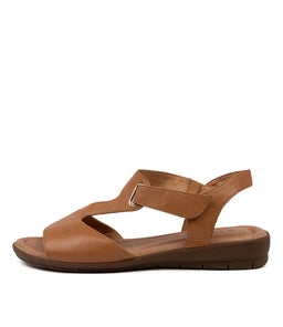 FANNE2 SU DK TAN LEATHER