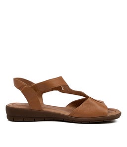 FANNE2 SU DK TAN LEATHER