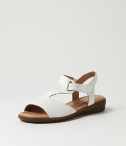 FANNE2 SU WHITE LEATHER