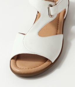 FANNE2 SU WHITE LEATHER