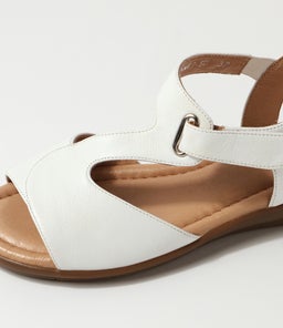 FANNE2 SU WHITE LEATHER