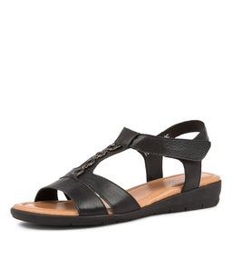 FERRARO2 SU BLACK LEATHER
