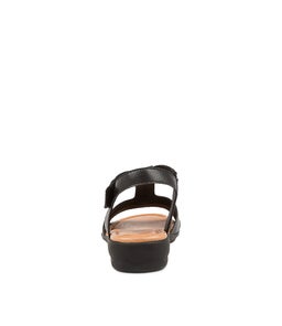 FERRARO2 SU BLACK LEATHER