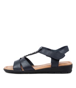 FERRARO2 SU NAVY LEATHER