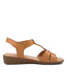 FERRARO2 SU DK TAN LEATHER