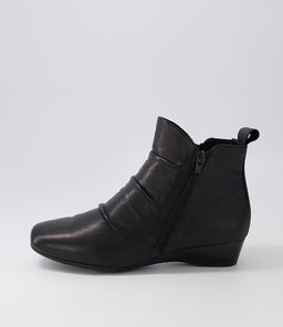ROMANS SU BLACK LEATHER