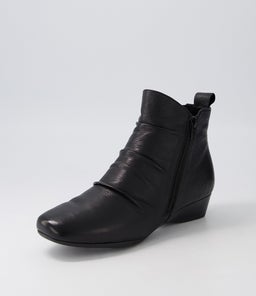 ROMANS SU BLACK LEATHER