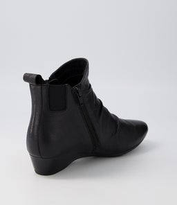 ROMANS SU BLACK LEATHER