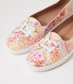 WOMANS SU PINK BOTANIC LEATHER