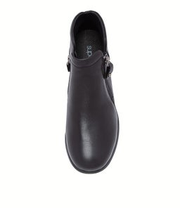 FARNSI SU BLACK BLACK SOLE LEATHER