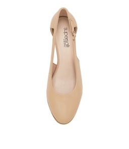 DINNAS SU PALE BLUSH LEATHER