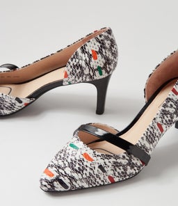 NARDA2 SU CRAZY SNAKE BLACK LEATHER PATENT