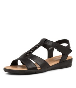 FRANKIE2 SU BLACK LEATHER