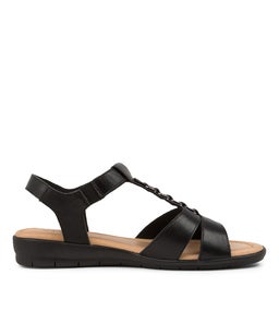 FRANKIE2 SU BLACK LEATHER