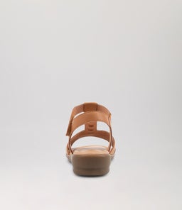 FRANKIE2 SU DK TAN LEATHER