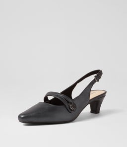 LISSHLE2 SU BLACK METALLIC LEATHER