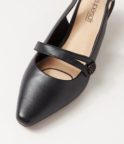 LISSHLE2 SU BLACK METALLIC LEATHER