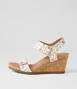 AVERY SU ANTIQUE FLORAL LEATHER