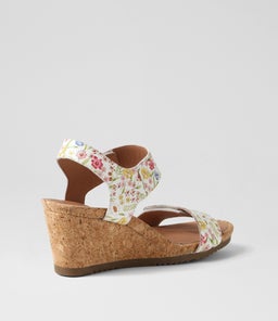 AVERY SU ANTIQUE FLORAL LEATHER