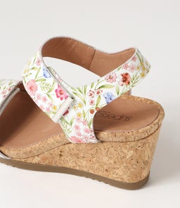 AVERY SU ANTIQUE FLORAL LEATHER