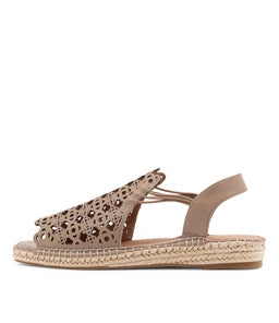 PRECHO SU DK TAUPE LEATHER