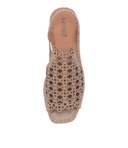 PRECHO SU DK TAUPE LEATHER
