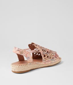 PRECHO SU PASTEL FLORAL LEATHER