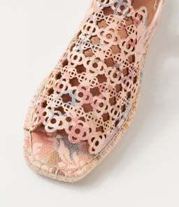 PRECHO SU PASTEL FLORAL LEATHER