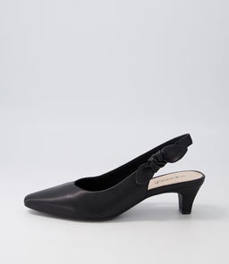 LILYBETH2 SU BLACK LEATHER