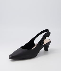 LILYBETH2 SU BLACK LEATHER