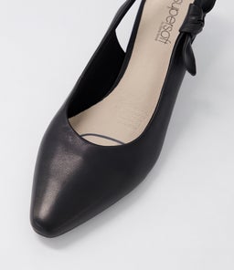LILYBETH2 SU BLACK LEATHER