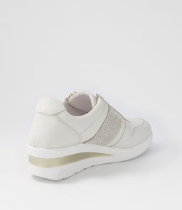 REEHALE SU WHITE SILVER LEATHER JEWELS