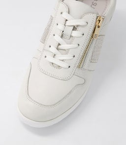 REEHALE SU WHITE SILVER LEATHER JEWELS