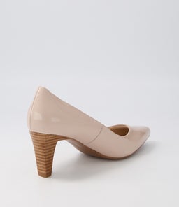 MESMERIZE2 SU NUDE PATENT LEATHER