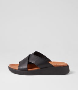 WINSEL SU BLACK BLACK SOLE LEATHER