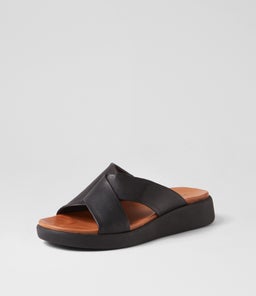 WINSEL SU BLACK BLACK SOLE LEATHER