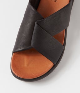 WINSEL SU BLACK BLACK SOLE LEATHER