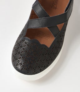 ZESTY SU NAVY WHITE SOLE LEATHER