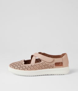 ZESTY SU DK NUDE WHITE SOLE LEATHER
