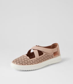 ZESTY SU DK NUDE WHITE SOLE LEATHER