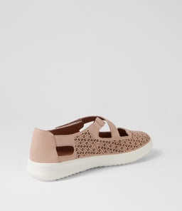ZESTY SU DK NUDE WHITE SOLE LEATHER