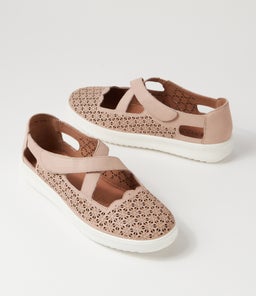 ZESTY SU DK NUDE WHITE SOLE LEATHER