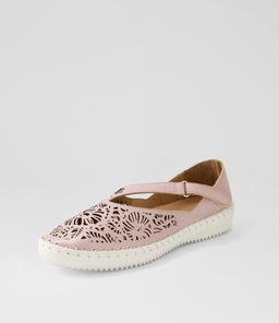 WAIT SU ROSE PEARL WHITE SOLE LEATHER