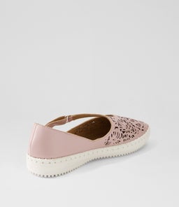 WAIT SU ROSE PEARL WHITE SOLE LEATHER
