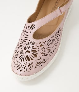 WAIT SU ROSE PEARL WHITE SOLE LEATHER