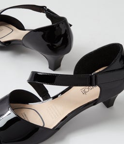 DATING SU BLACK PATENT LEATHER